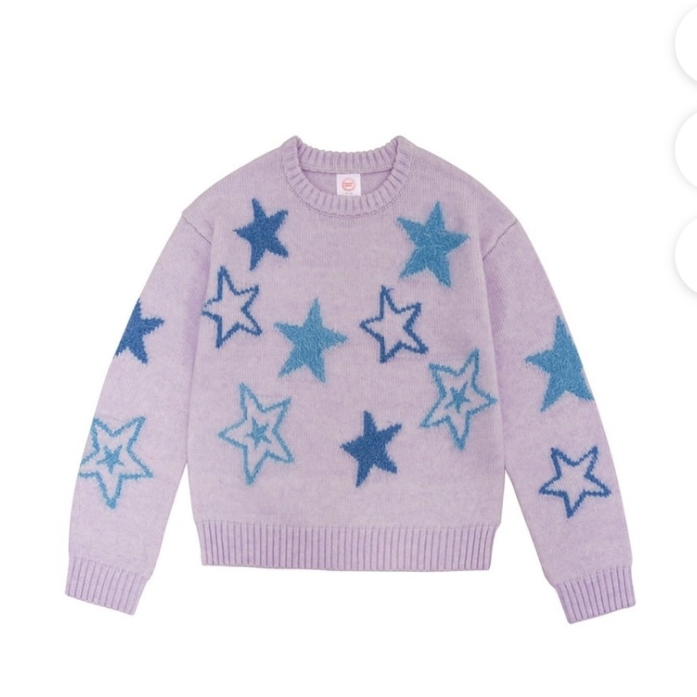 Wonder Nation Girls Feather Sweater, Sizes 14-16